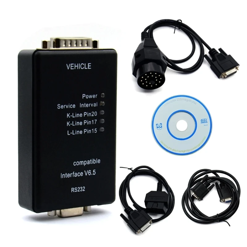 

Carsoft 6.5 Vehicle Engine Tuning Device, Programming Tool for E30 E31 E32 E34 E36 E60 E65 E46 E53, Real Time Monitoring