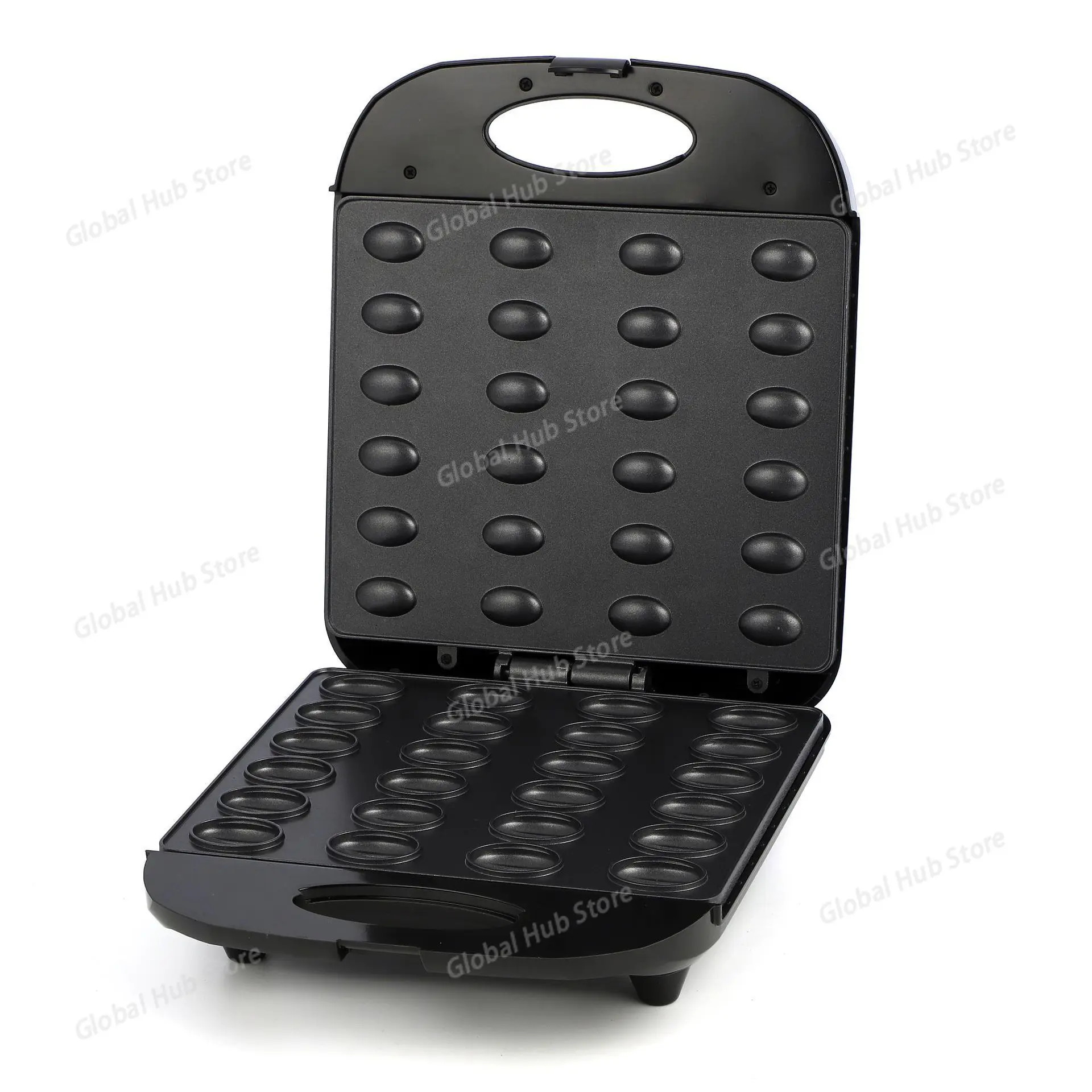 

Электрическая машина для приготовления грецких орехов, 110 В, автоматическая машина для приготовления орехов с 24 отверстиями, сэндвичница, кухонная тарелка для завтрака с антипригарным покрытием