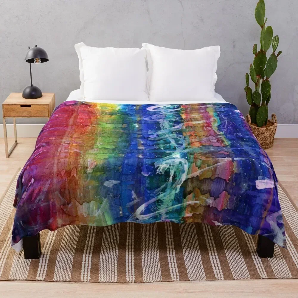 

Stages abstract Throw Blanket Soft Cozy Blanket for Pet Kids Adults