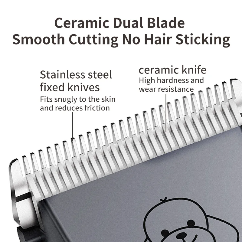 Rechargeable Pet Hair Clippers 3
