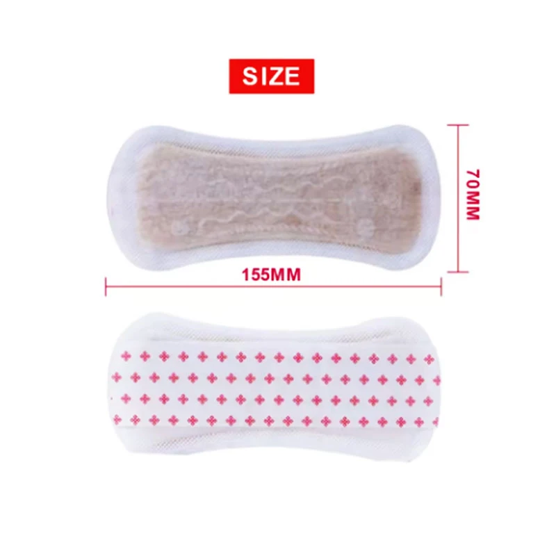 10-50Pcs Feminine Medicated Gynecological Pads Vaginal Infection Silver-ion Care Medicated Sanitary Pads Relieving Vulva Itching