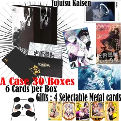 Newest Jujutsu Kaisen Color Paper Collection Card Gojo Doujin Acrylic Painting CCG Rare Card Booster Box Hobby Game Cards Toy