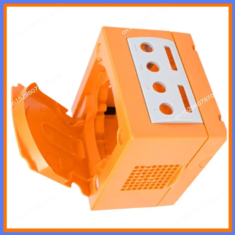 

BAAE Transparent Replacement Case For Gamecube Console For DOL-001 & DOL-101 Models Retro Gaming Accessory