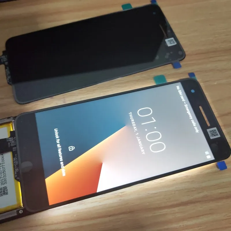 Untuk Vodafone Smart V8 VFD710 Ponsel Pintar Tampilan Lcd Layar Sentuh Pengganti Rakitan Digitizer untuk Ponsel V11 V12