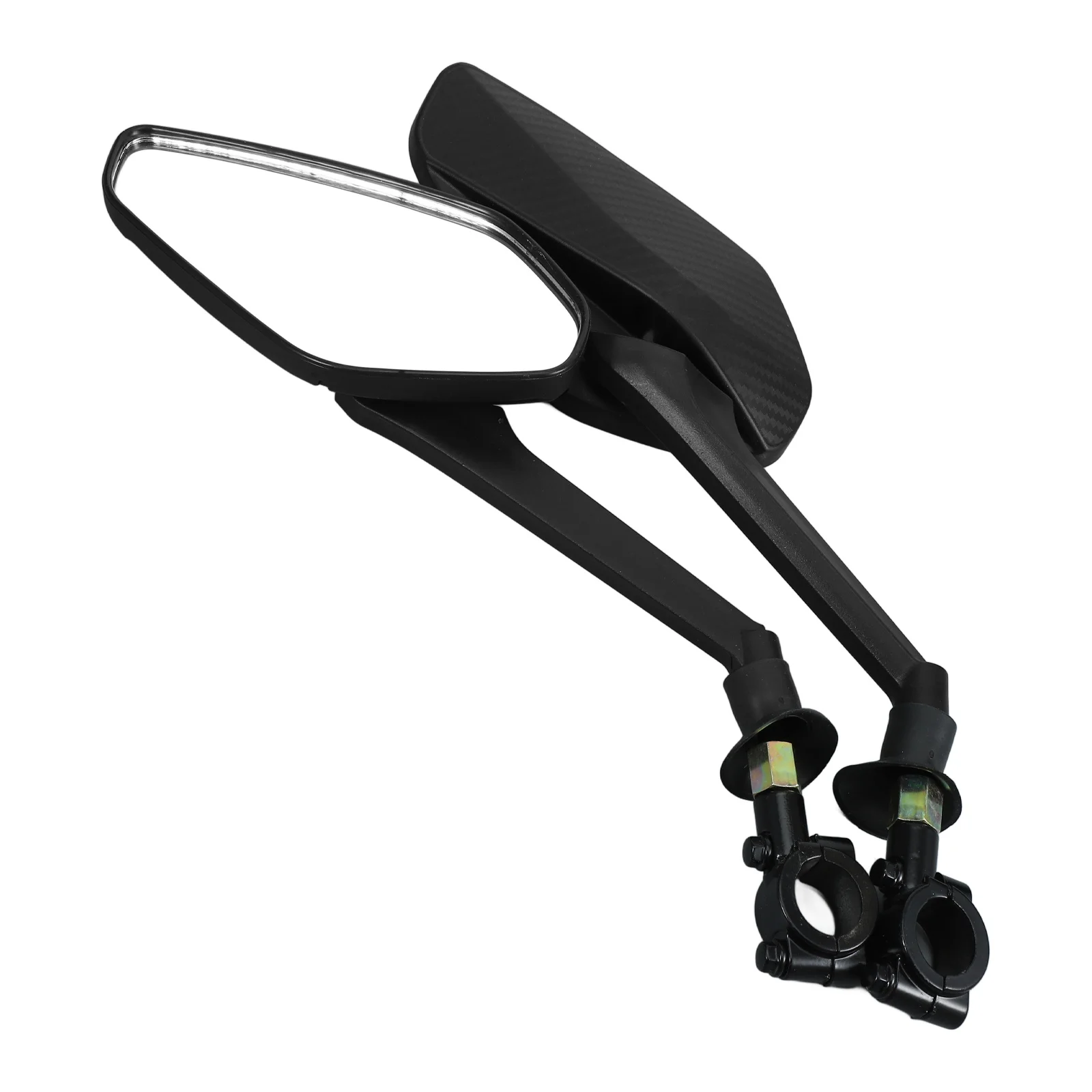 

1Set Cycling Rear View Mirror Set High Durability Mirror Surface Material for Bike Handlebar Scooter Tricycle Road Safety