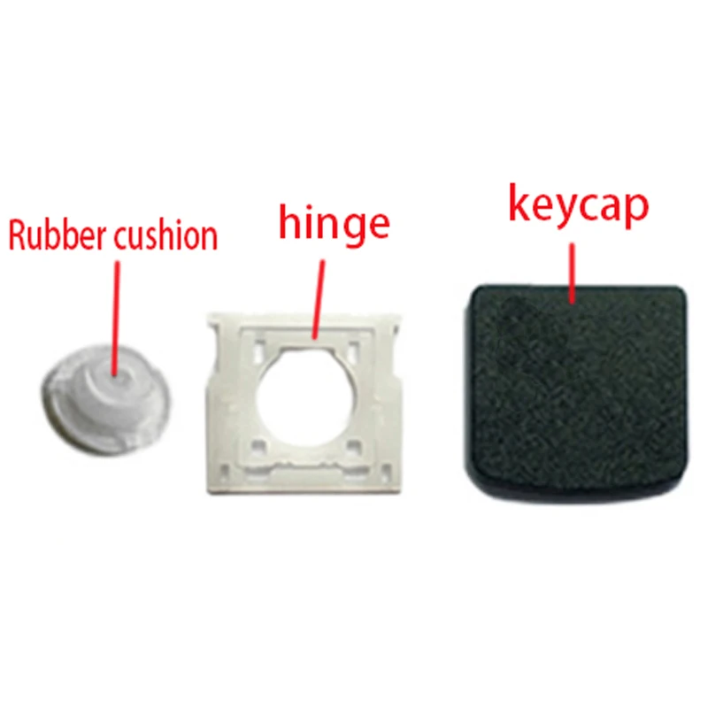 Replacement Keycap Key Cap &Scissor Clip&Hinge For Logitech Craft MX YR0073 YR0064 Keys Keyboard KEY & Clips GreyBlack