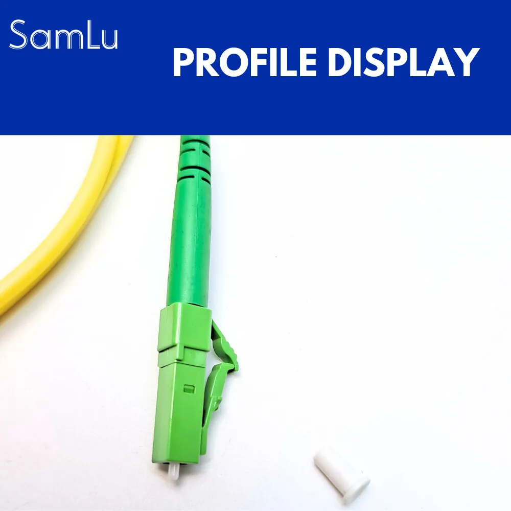 Câble Fiber Optique SC/APC vers LC/APC 2.0mm LSZH G657A1, fil de Fiber optique 1M 2M 3M 5M, cordon de raccordement convertisseur à noyau unique