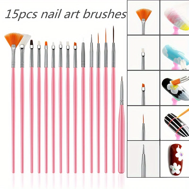 22 stks/set Professionele Graveren Pen Puntjes Pen Gereedschap Nail Art Kit voor Nail Art DIY Palet Display Manicure Tool accessoires