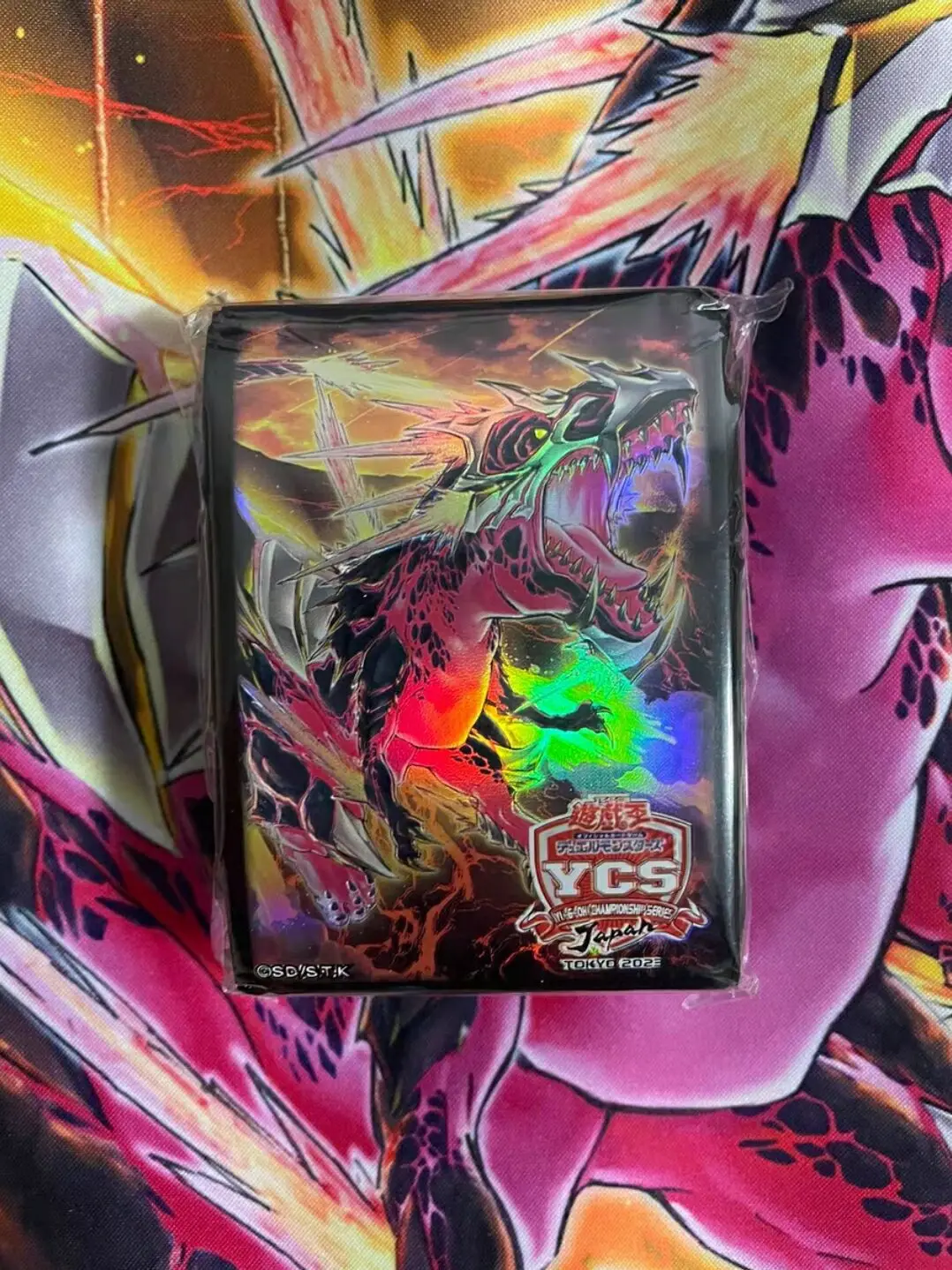 

100Pcs Yugioh KONAMI Duel Monsters Transcendrake Meteoros YCSJ Limited Official Collection Sealed Card Protector Sleeves