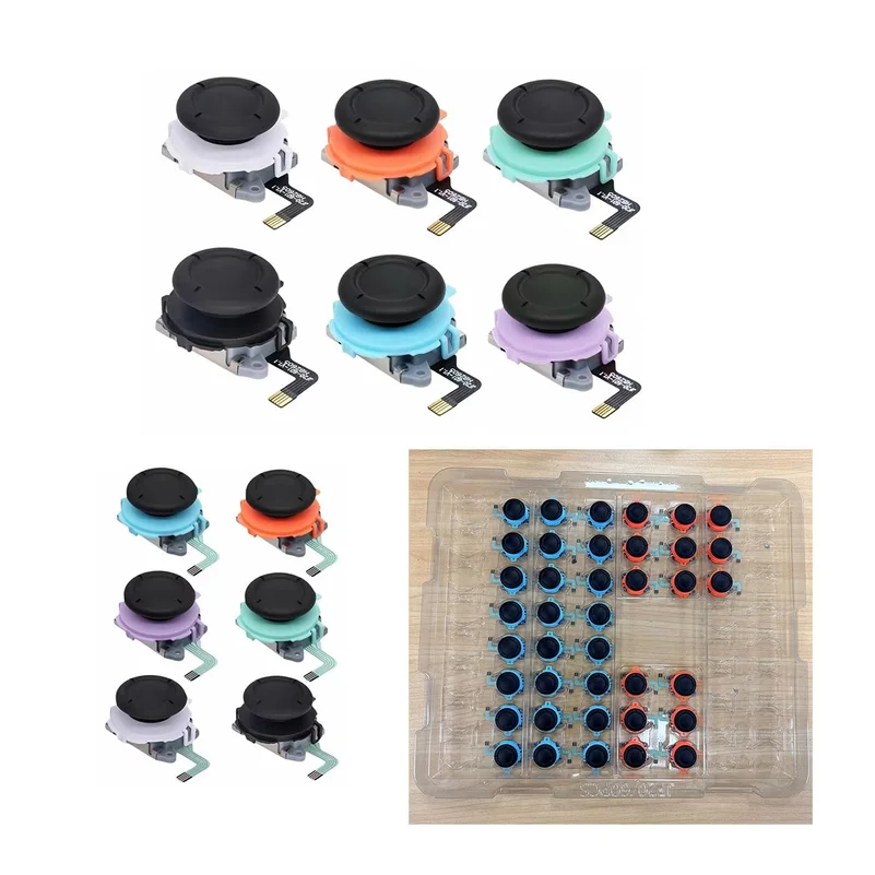 10PCS TMR Electromagnetic Joystick For NS2 Switch 2 Controller Anti-Drift 3D Analog Thumb Stick For Joy Con 2 L R Rocker