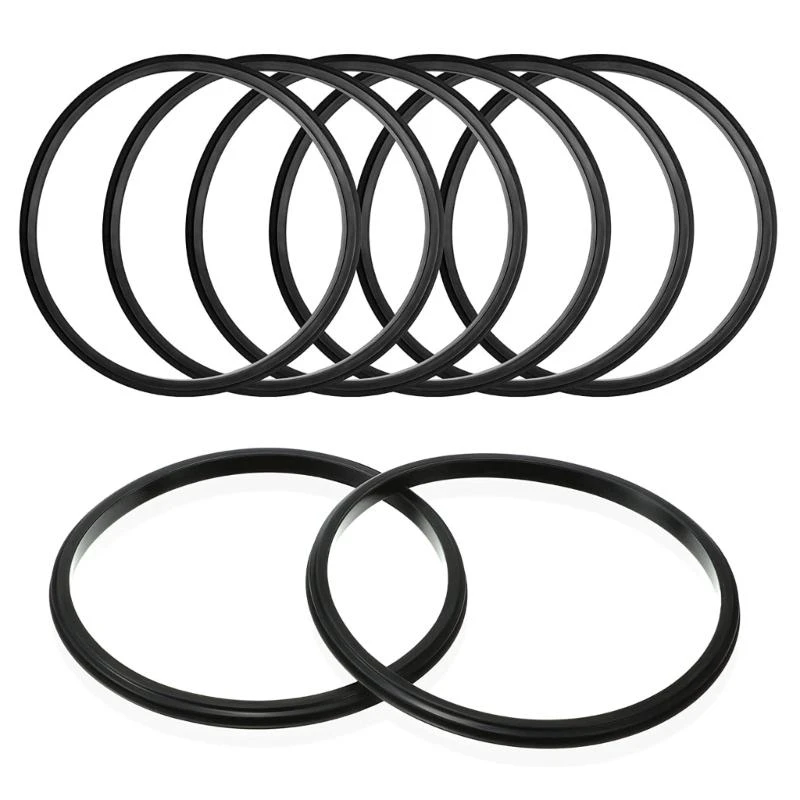 

Set of 8 Silicone Sealing Rings Insulated Mug Thermal Mug Replacement Seals Vacuum Bottle Cover Stopper Thermal Gaskets