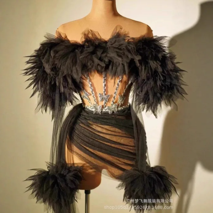 

Sequin Bodysuit Sexy Strap Backless Performance Dance Costume For Women Nightclub Bar Outfit Dancer Stage Performance Costume