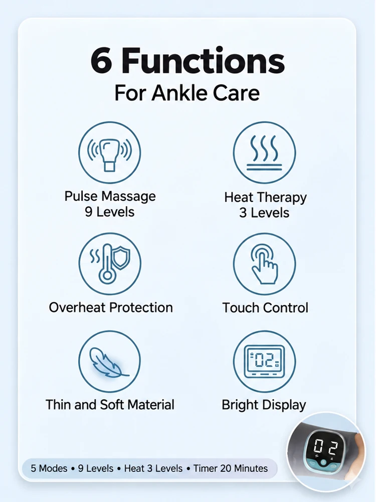 Orthopedic Wrist Brace Carpal Tunnel Wrist Splint Electric Heated Wrist Massager Low Frequency Pulse