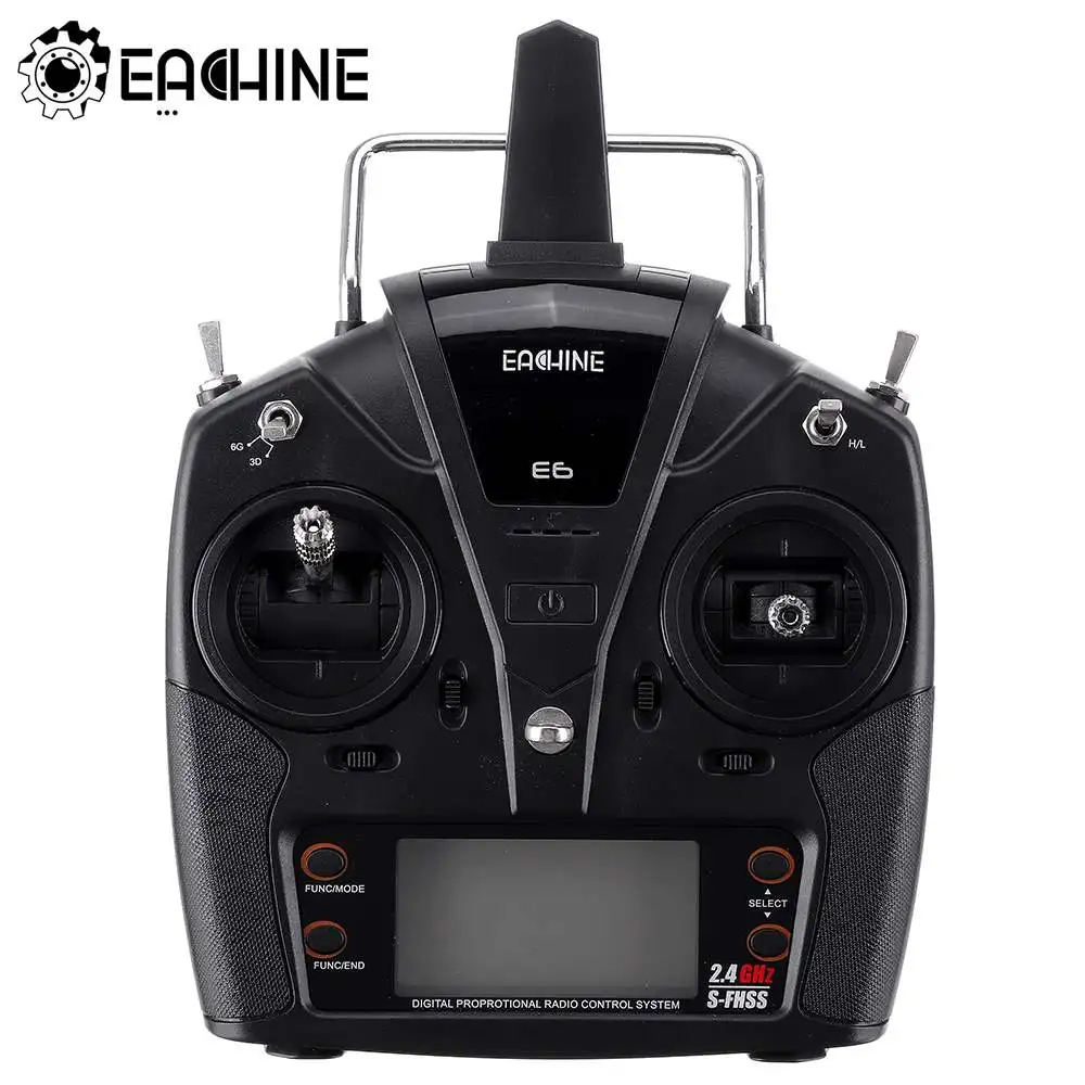 Eachine E160 RC Helicopter Spare Parts E6 Transmitter Remote Controler Compatible with FUTABA S-FHSS