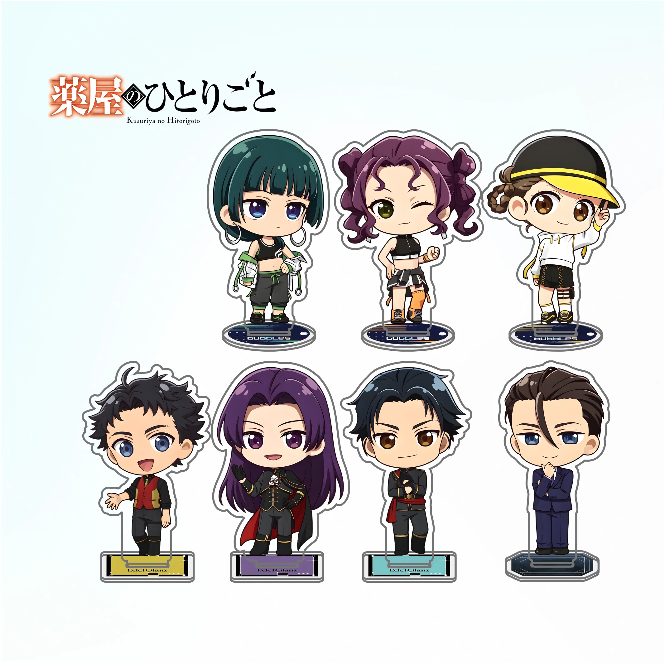 Anime The Apothecary Diaries High Definition Cosplay Stand Acrylic Figure Standee  Model Plate Keychain Desk Decor Gifts 10cm