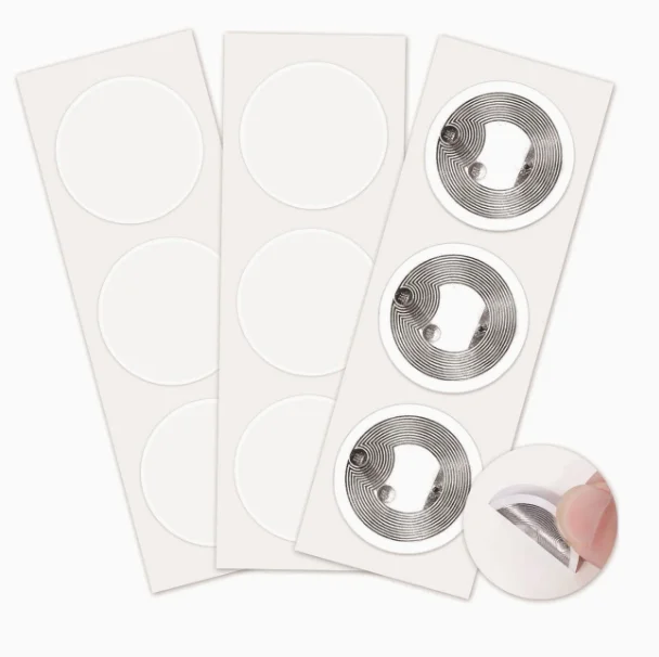 

10pcs NFC NTAG215 NTAG213 NTAG216 Stickers NXP Chip Tag NFC Sticker Lable Universal Self-adhesive RFID Tag