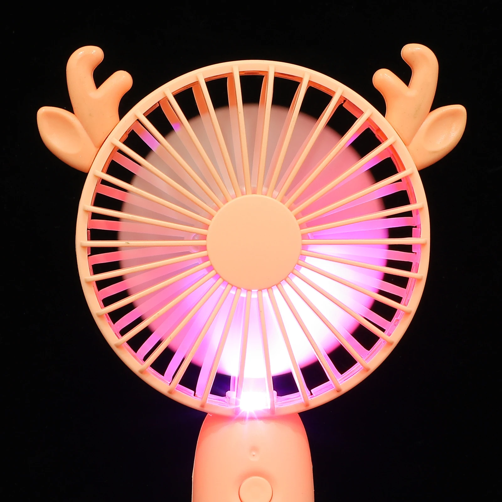 

2pcs 2 Count Compact Fan Mini Personal Portable Handheld Small Fans -held