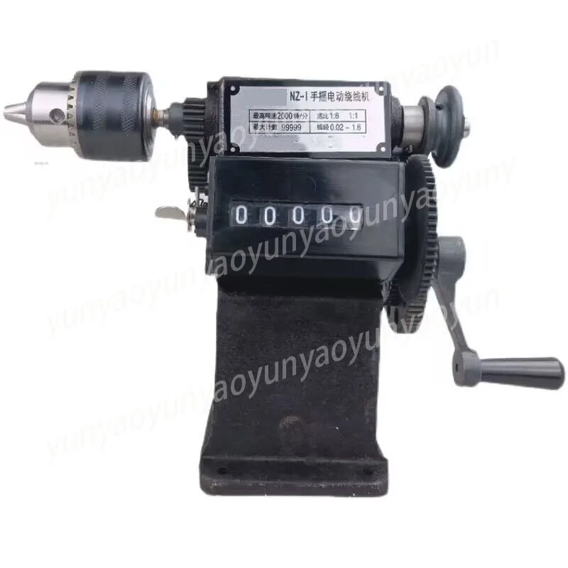 Manual Hand Dual-purpose Coil Counting and Coil Winding Machine Hand Winding Machine Modified with Chuck