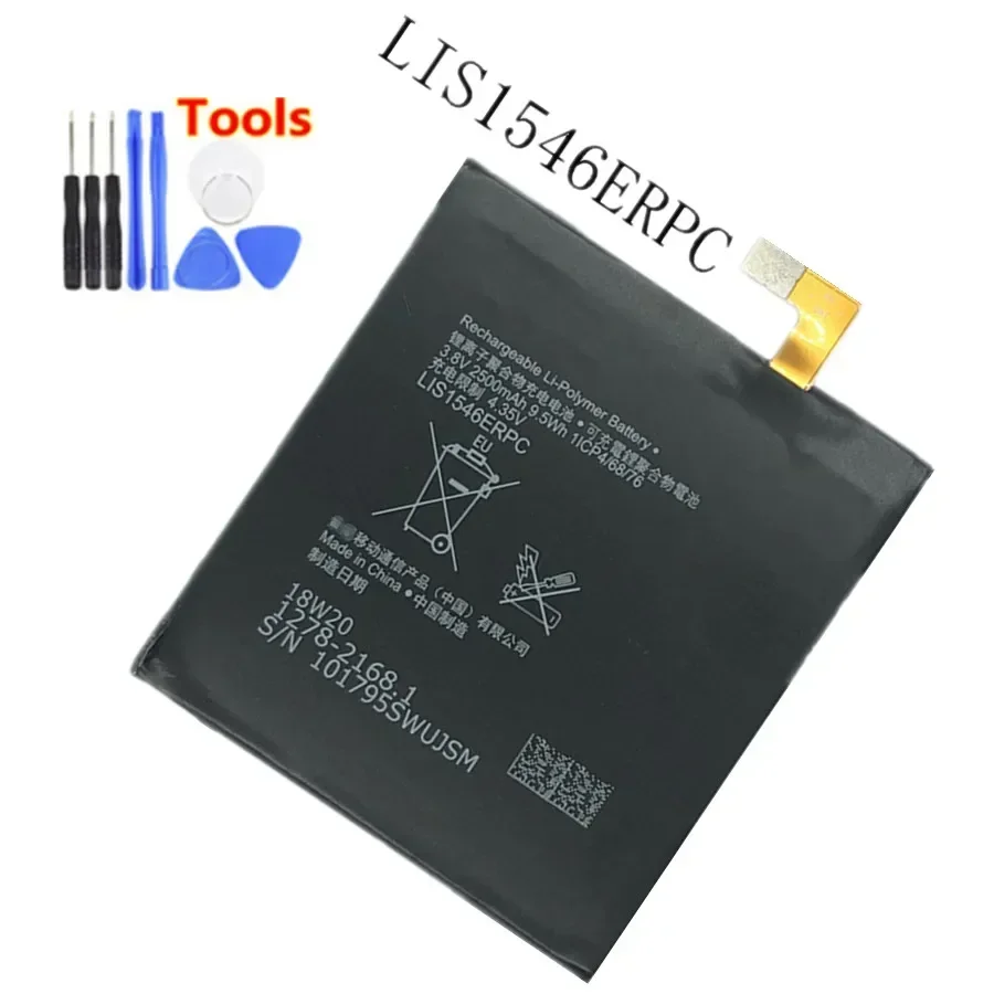 New 2500mAh LIS1546ERPC Replacement Battery For Sony Xperia C3 T3 D2533 M50W D5103 S55T S55U D2502 Bateria + Free Tools