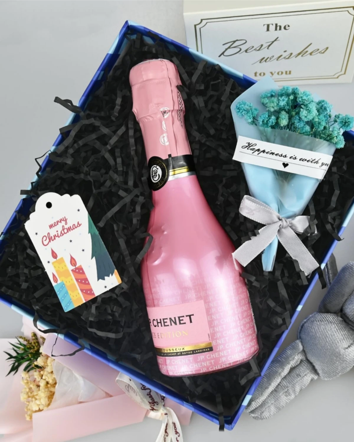 Bast-Geschenkfüller, Kosmetikboxfüller, schwarzer Geschenkboxfüller, 50/100/500 g schwarzer geknitterter Bastpapierschnitt – Detail 5