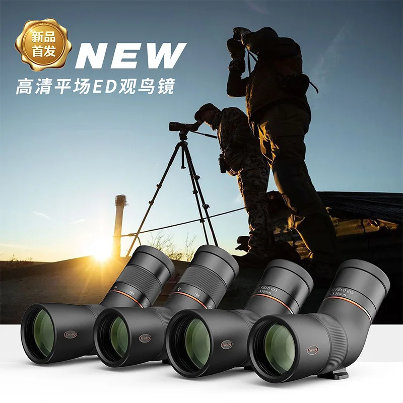 EYESKEY 9-27X56 ED Zoom telescopio HD Finderscope Outdoor Bird Observation Target Scope