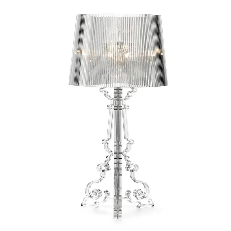 

Acrylic Desk Lamp Creative Simplicity for Bedroom study room Personalized Decoration Baroque Ghosting Table Lamps Room Decor