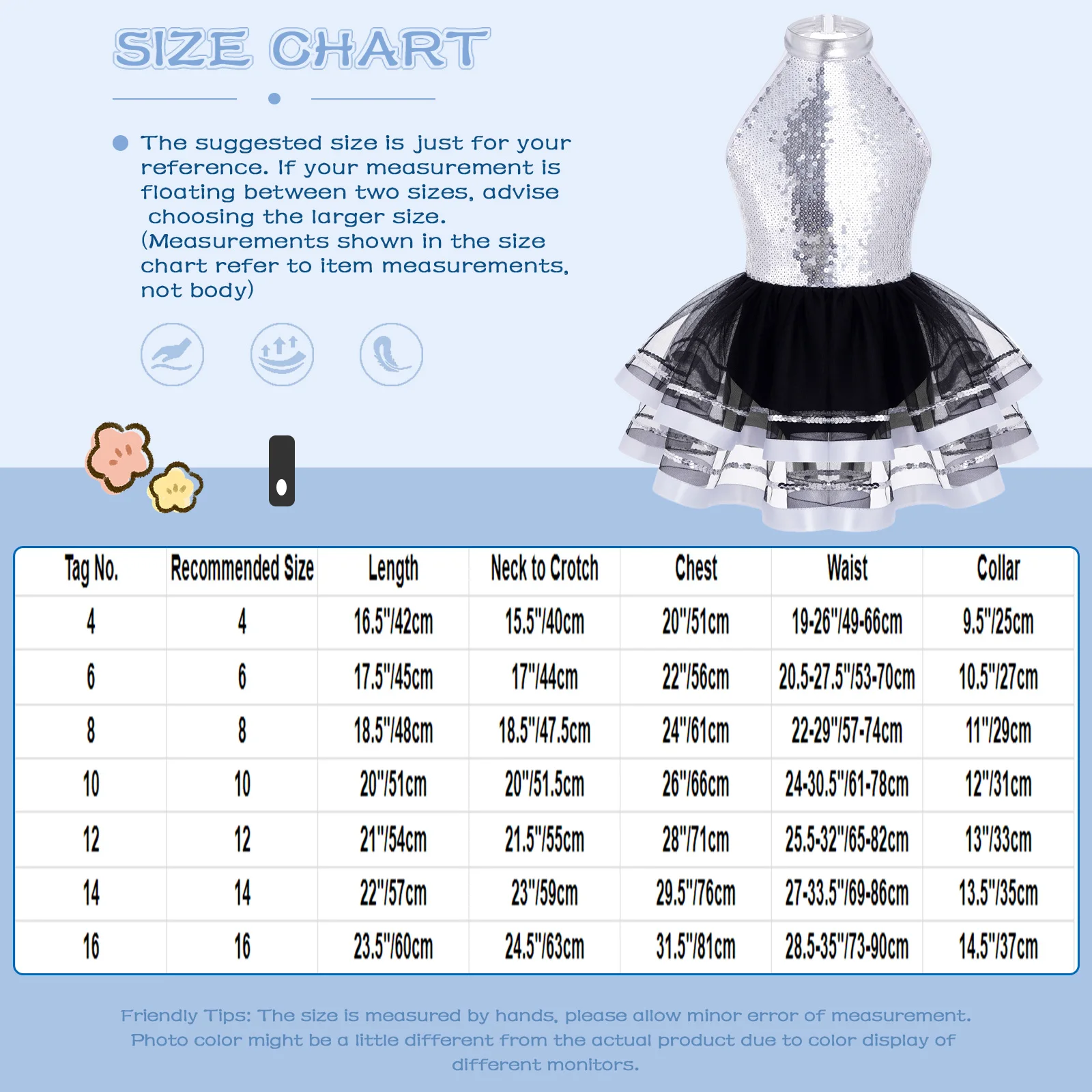 Kids Girls Sequins Dance Dress Mesh Stylish Clothing Sleeveless Round Neckline Sparkling Sequins Decorated Straps Hollow Back