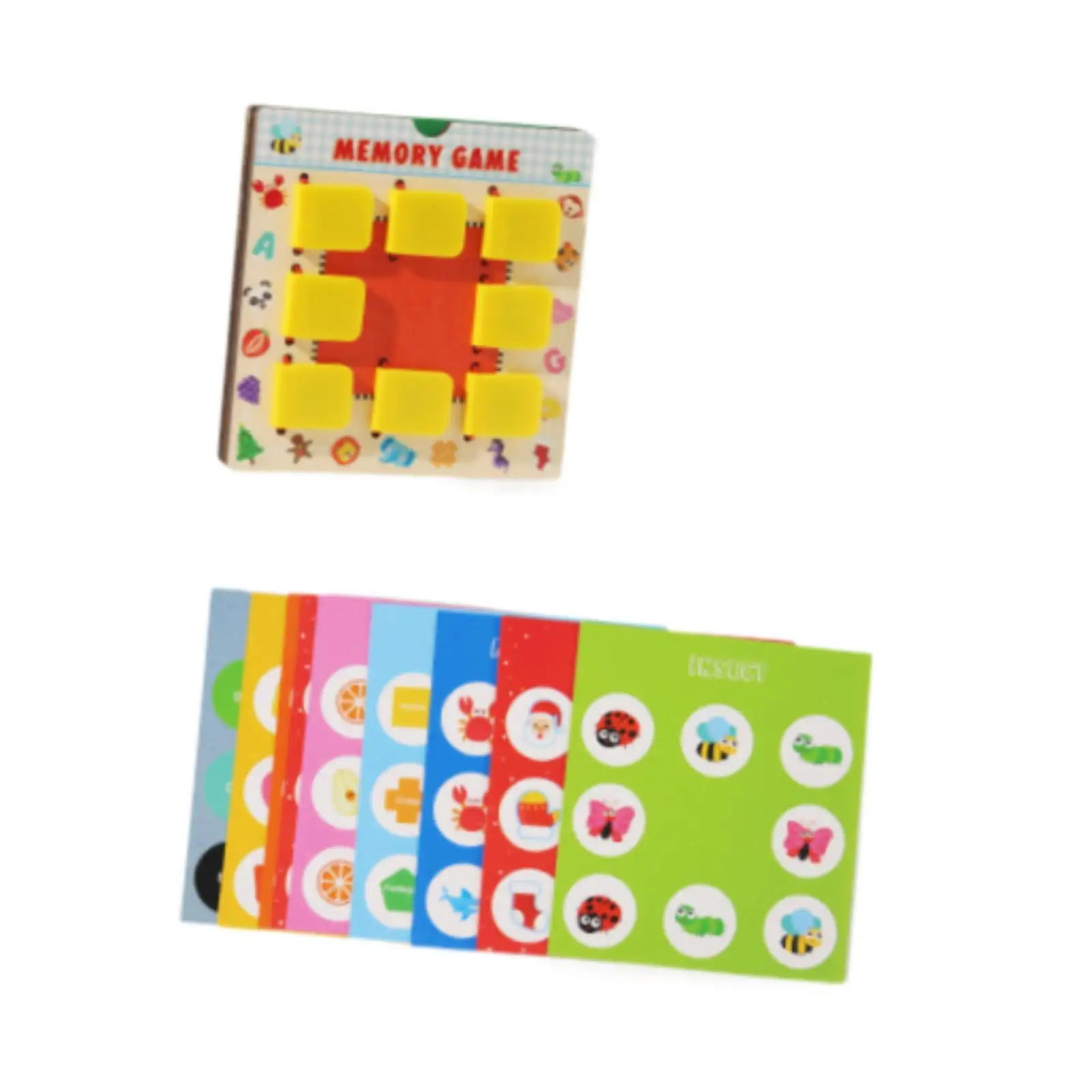 

Деревянная игра на память, обучающая игрушка для дошкольников для улучшения координации рук и глаз, подарок на день рождения для мальчиков и девочек, детей от 3 лет