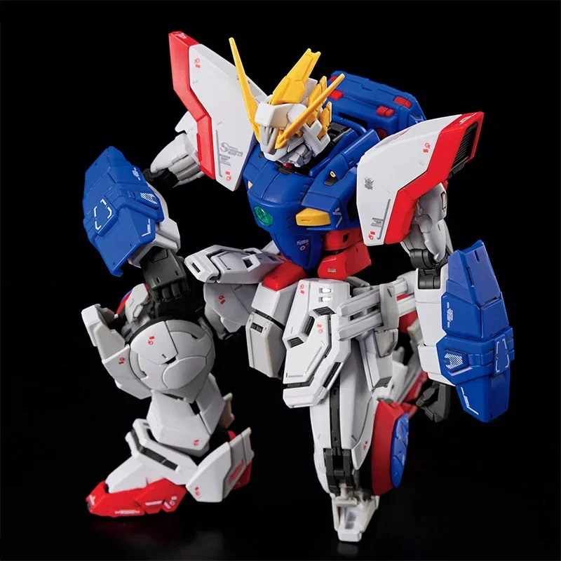 بانداي RG 1/144 RG 42 GF13-017NJ SHINING GUNDAM أنيمي كامل عمل التجمع نموذج لجسم الصندوق الأصلي لعبة هدايا للأطفال في صدمة