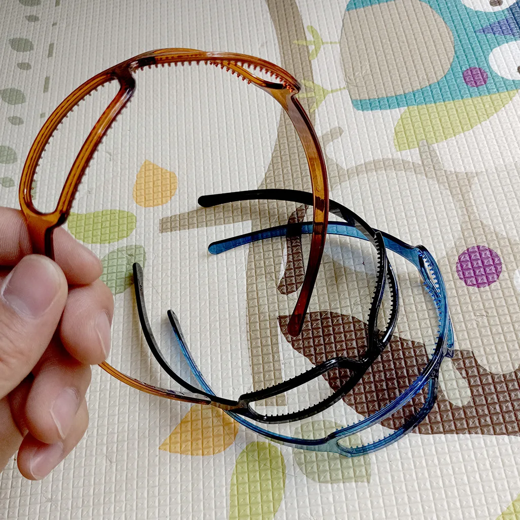 Sunglasses Frame Shape Hair Hoop Glasses Hairband for Women Girl Fixed Headband Hair Ornament Fashion Hair Accessories Jewelry