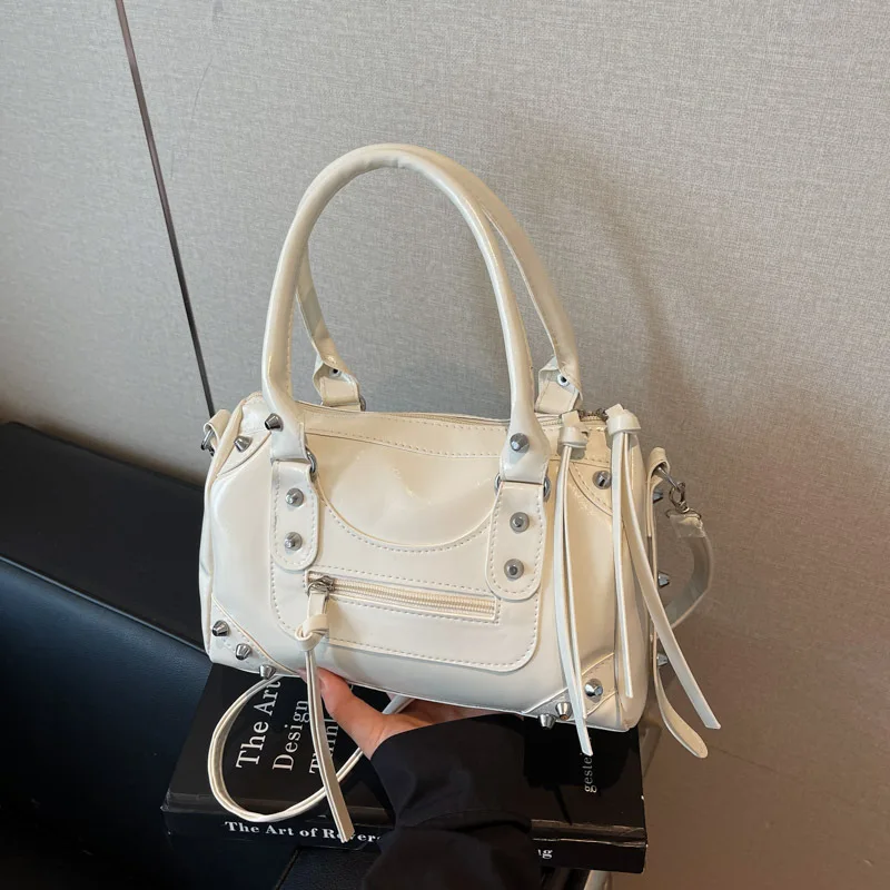 Herbst-Winter Neuankömmling Damen-Kissen-Umhängetasche Einzigartiges Personalisiertes Design Minimalistisch Strukturierte Lässige Einzel-Schultertasche – Detail 21