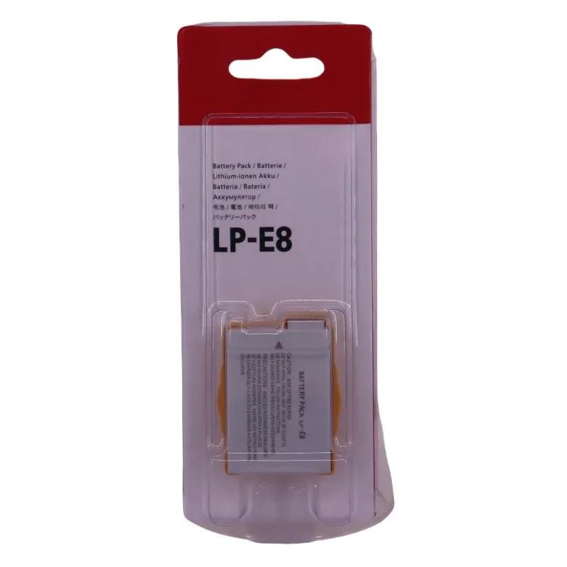 LP-E8 1120mAh decodificación completa para cámara SLR Digital Canon 700D 750D 800D 650D 600D 550D Rebel T5i T6i T7i Kiss X7i X8i
