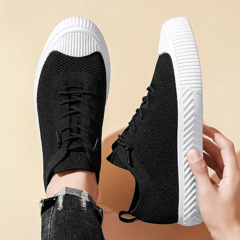 

Men's Casual Shoes Man Flat Classic White Sneakers Male Breathable Non-slip New Casual Korean Running Shoes Women 2025 hombre