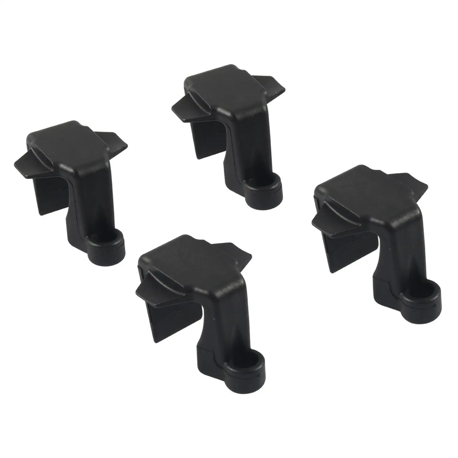 

4 Pieces Pontoon Boat Mudguard Clip Boat Mudguard Holder Marine Hardware Accessories Pontoon Boat Square Rail Mudguard Hanger