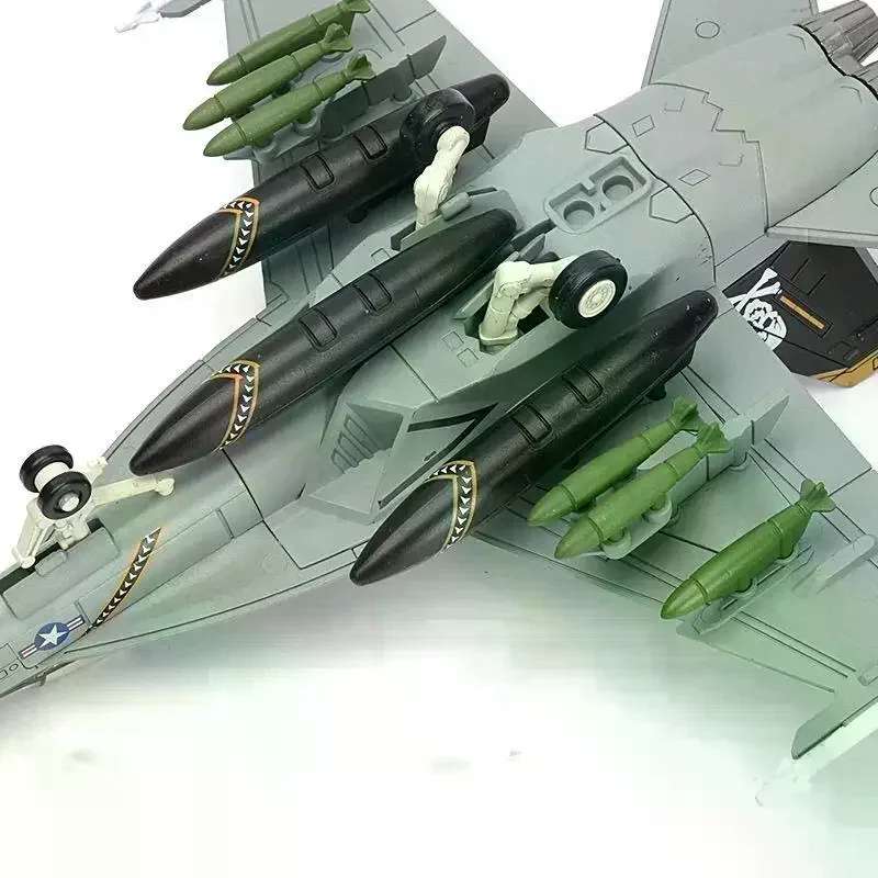 1:72 Scale Replica F18 F-18 VF103 Grumman Tomcat Super Hornet F/A-18F Pirate Flag Fighter US Navy Plane Military Model Toys Kids
