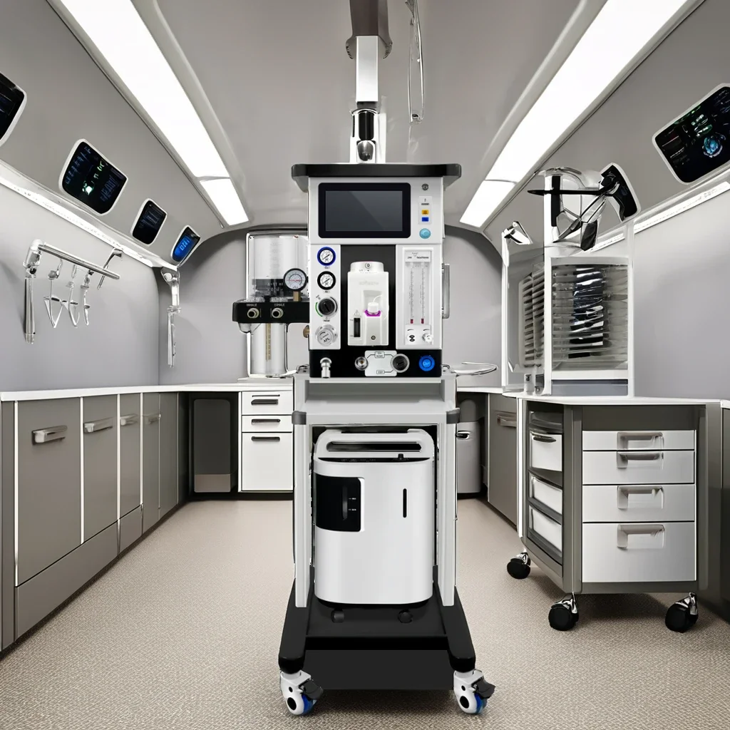 aPortable Electric Anesthesia Machine For Veterinary Hospitals Competitive Price Medical Equipment