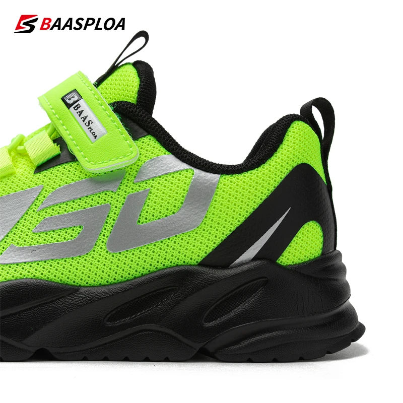 Baasploa New Running Shoes for Kids Childrens Casual Sneakers Breathable Comfort Walking Shoes Boys Sport Shoes Free Shopping