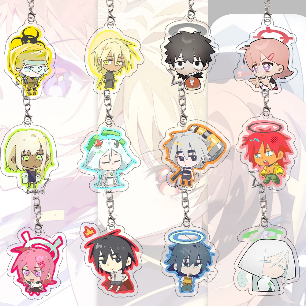 False Memory Acrylic Keychain Shizixing Randeng Guanchao Baichong Cute Chibi Bag Charm Anime Character Star Key Ring Pendant