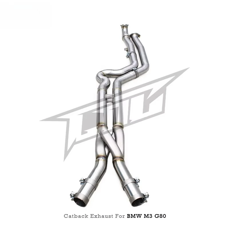 Boska Racing Equal Length Mid Pipe Z Pipe For BMW M3 G80 M4 G82 3.0T 2021-2024 Custom Exhaust Mid Pipe