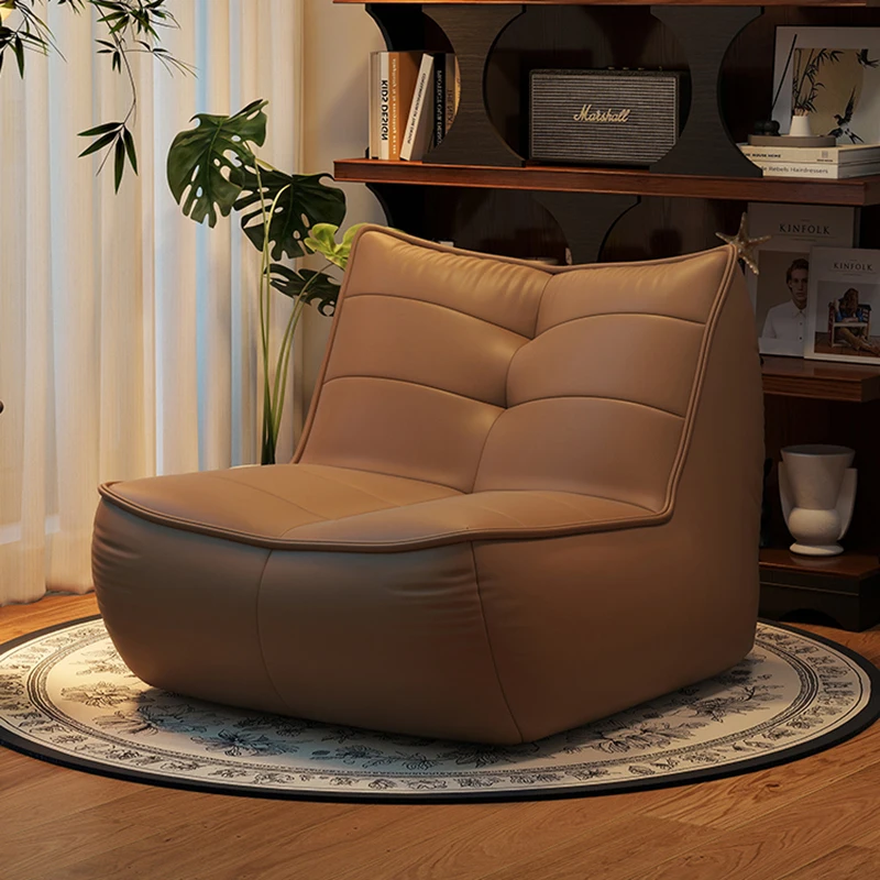 Sillones Puff Relajantes y Sencillos para Dormir, Sala de Estar, Sillones Reclinables, Puff Bonitos y Cómodos, Relleno para Puff, Muebles para el Hogar