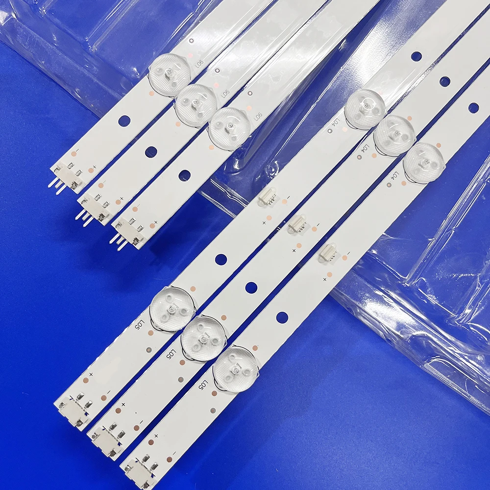 Striscia LED JS-JP42DM082ED.007L R72-42D04-010 808141 T.30068.3P Per EX-43FS004B SW-LED42BB200 SW-LED42SB300 FLTV-43A210 42LEX-7243