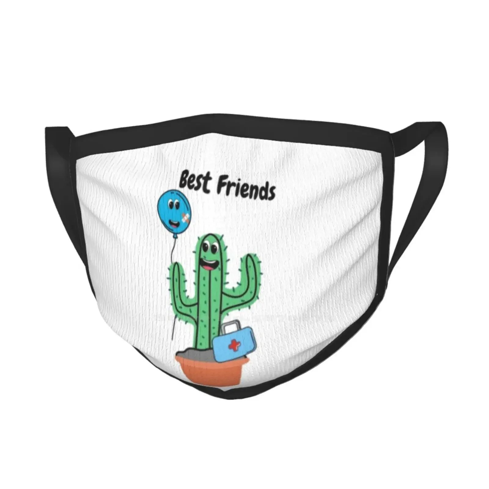 Cactus En Ballon Beste Vrienden-Vriend Gebreide Muts Warme Beanie Outdoor Caps Cactus Ballon Beste Vrienden Banden Eerst