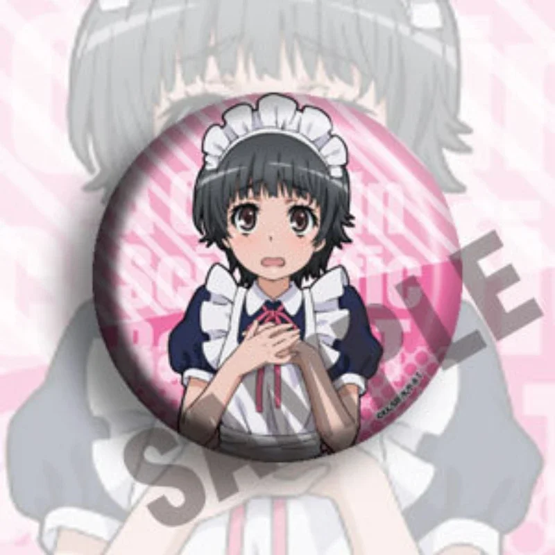 Ruiko Saten Populaire Anime Nieuwe Secundaire Randapparatuur Badges Anime Reversspeldjes voor Rugzakken Manga Emaille Pin Comic Tentoonstelling Geschenken