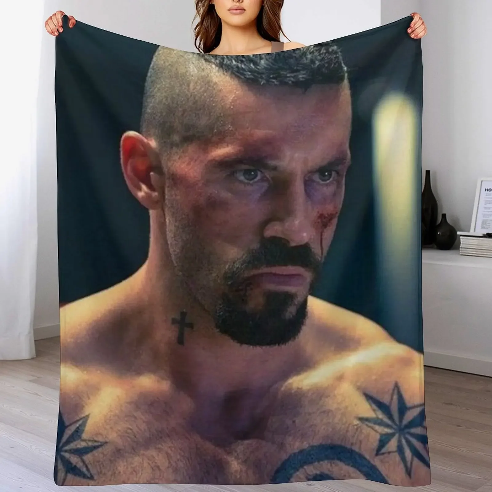 يوري بويكا رمي بطانية سرير مزخرفة مخصصة يغطي بطانيات رقيقة #1