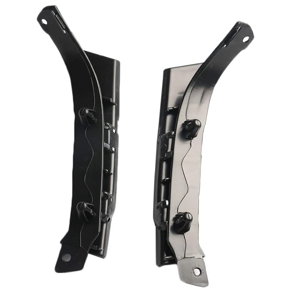 For -BMW X5 E53 2003- 2006 1 Pair Front L & R Bumper Cover Bar Support Bracket Holder Guide 51117116667 51117116668