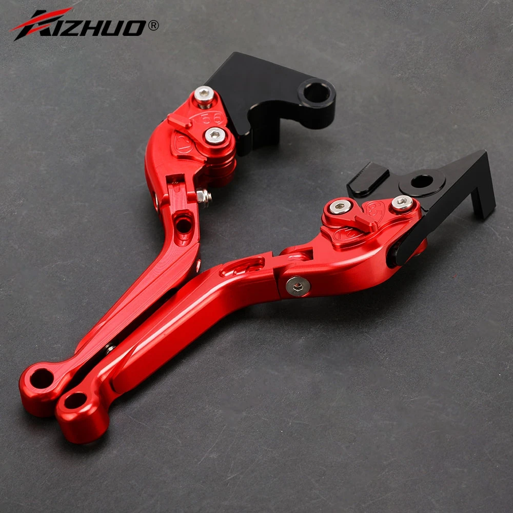 HYPERMOTARD1100 Brake Clutch Levers Extendable Handles Lever For DUCATI HYPERMOTARD 1100/S/EVOSP 2007 2008 2009 2010 2011 2012