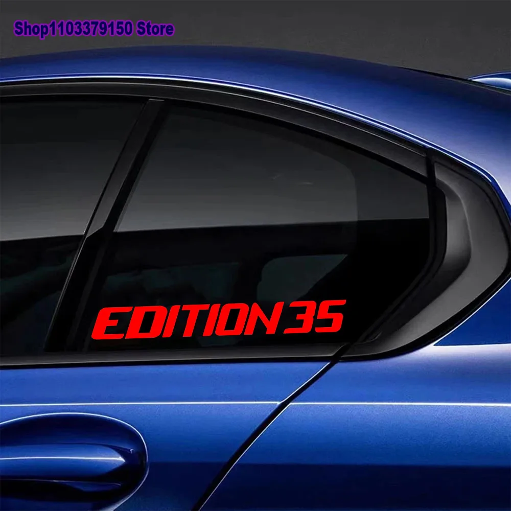 2pcs Car Body stickers For VW Volkswagen mk6 mk8 polo 6 golf 8 8.5 GTI Clubsport 45 Edition 25 30 35 40 50