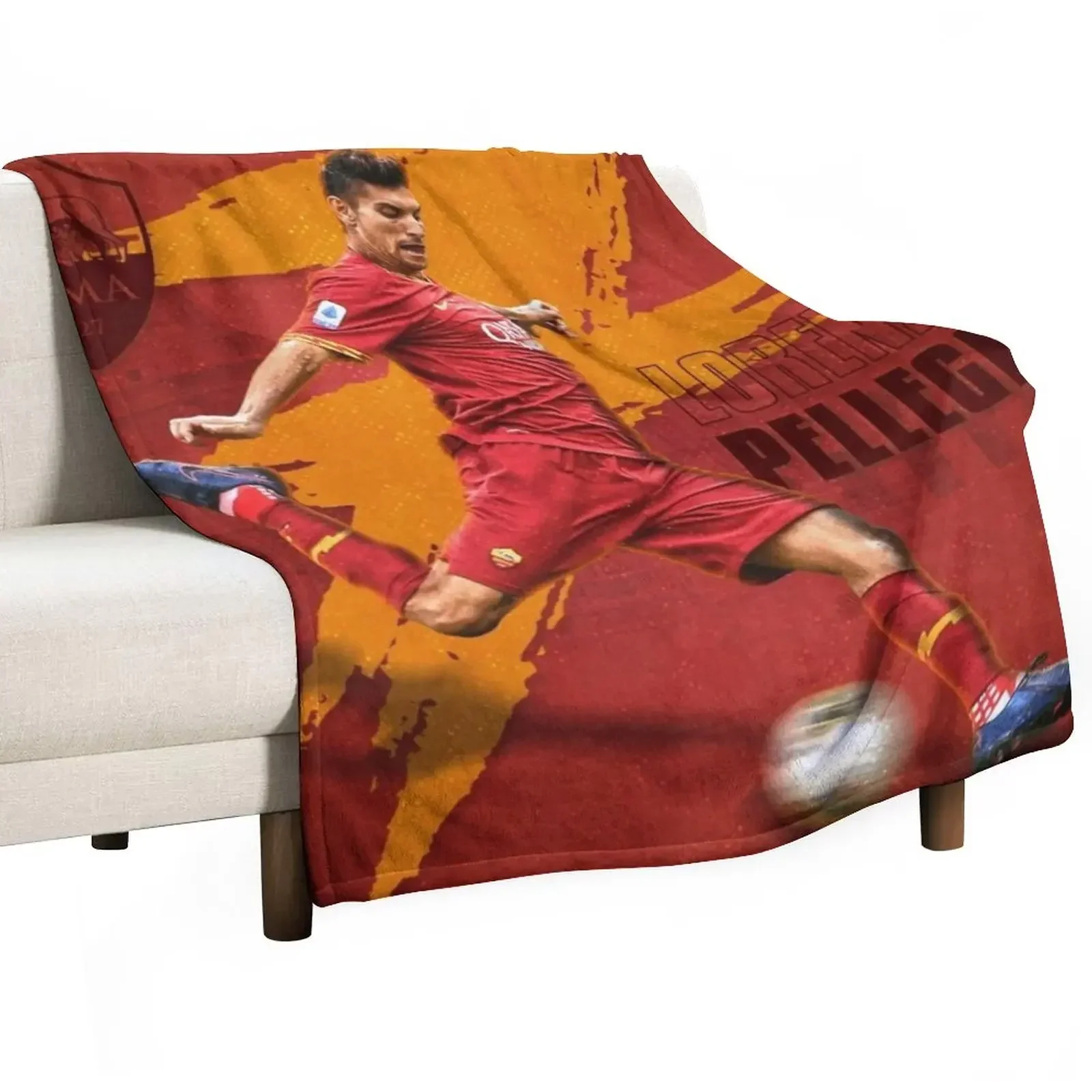 lorenzo pellegrini Throw Blanket Thin for winter Thins Blankets