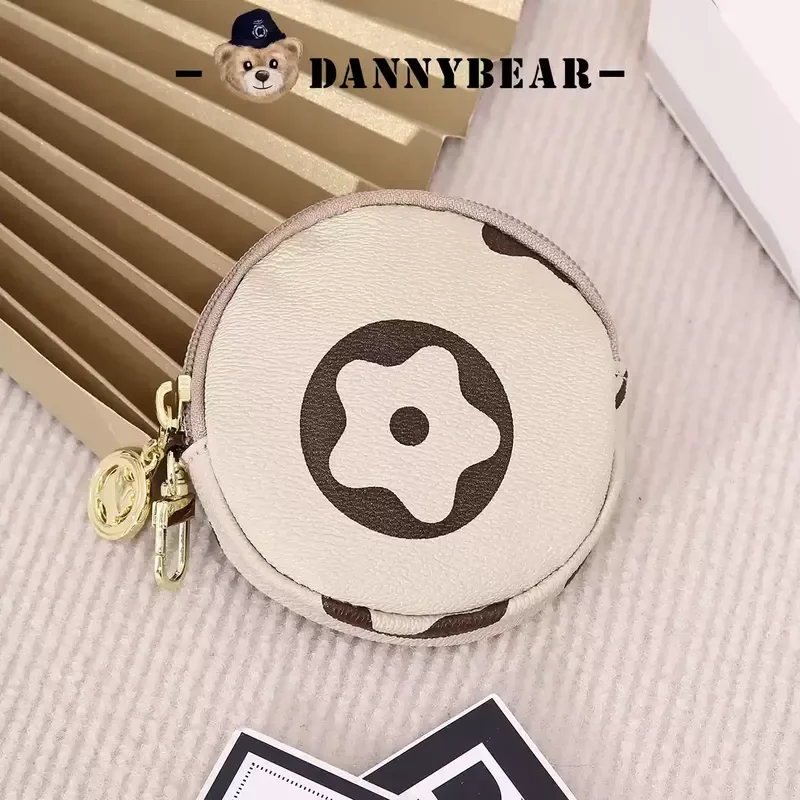 Danny Bear Coin Purse Female Mini Cute Fashionable Creative Hanging Accessories Key Bag Headphone Storage Bag Birthday Gift