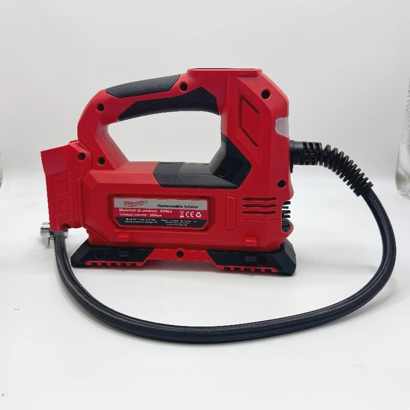 

Milwaukee Cordless Electric Air Pump Tire Inflator Air Compressor with Digital Pressure Gauge For Milwaukee 18V Battery PIN